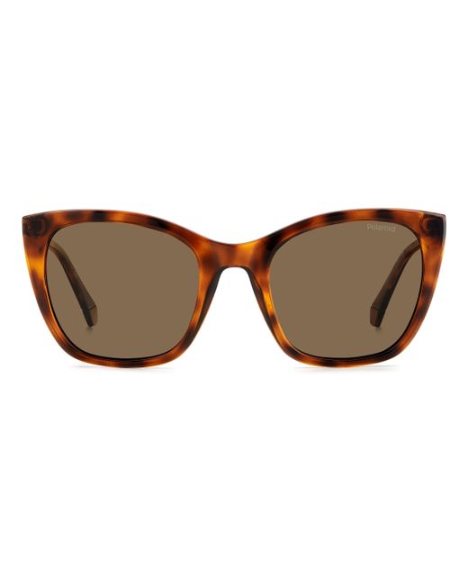 Polaroid Black Pld 4144/S/X 086/Sp Sunglasses Plastic Butterfly Polarized
