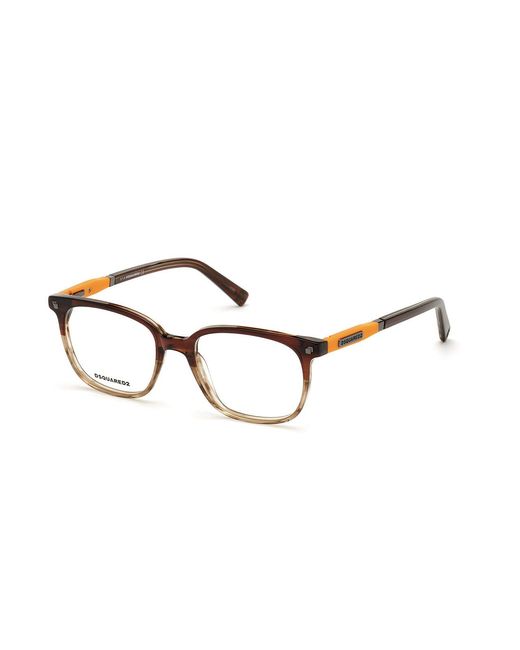 DSquared² Black Dq5297 050 Optical Frames Outlet Acetate Squared for men
