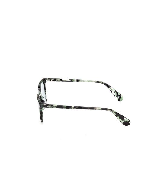 MAX&Co. Black Mo0165 55N Sunglasses Squared Normal