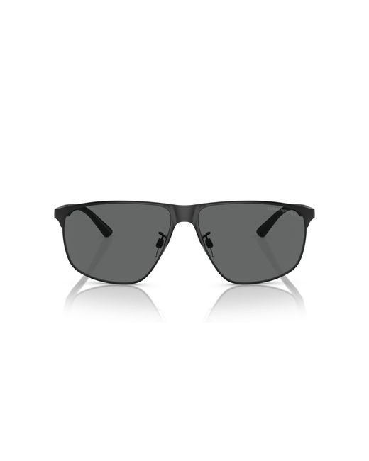 Emporio Armani Black Ea2094 300187 Sunglasses Metal Dark Pillow for men
