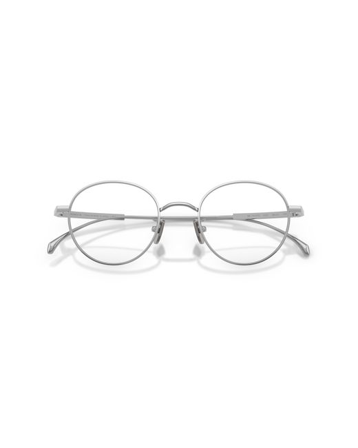 Moncler Black Me1013Td 1023 Optical Frames Titanium Transparent Round Normal