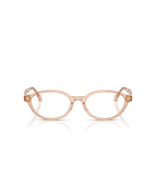 Versace Black Ve3393D 5518 Optical Frames Acetate Transparent Round Normal