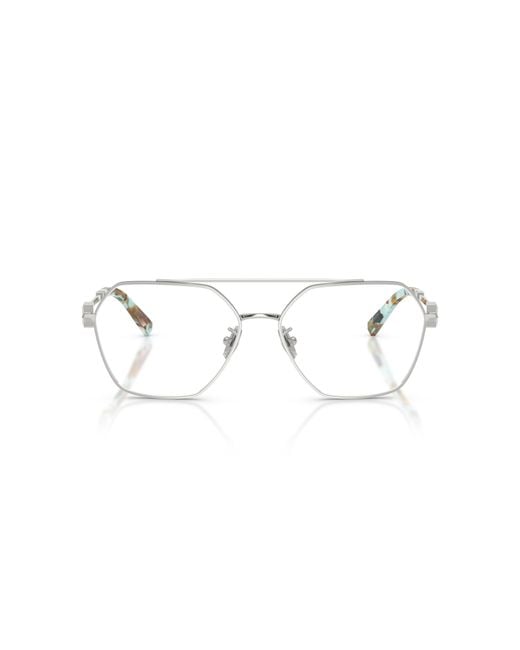 Tiffany & Co Black Tf1169 6001 Optical Frames Steel Geometric Normal