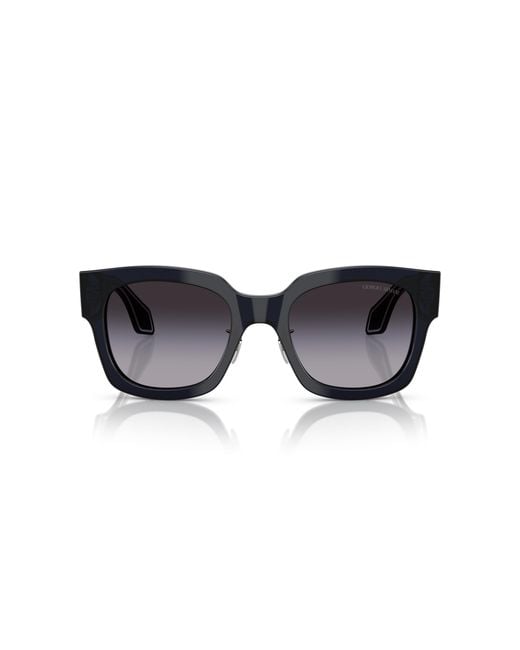 Giorgio Armani Black Ar8223 61608G Sunglasses Acetate Squared Normal Shaded
