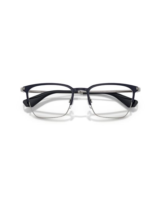 Burberry Black Be1401 1005 Optical Frames Metal Transparent Squared Normal for men