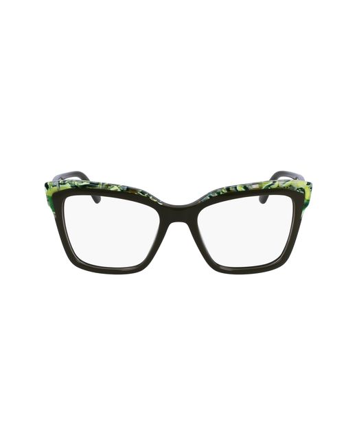 Karl Lagerfeld Black Kl6130 309 Optical Frames Acetate Squared Normal Normal
