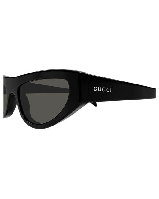 Gucci Black Gg1919S 001 Sunglasses Acetate Cat Eye