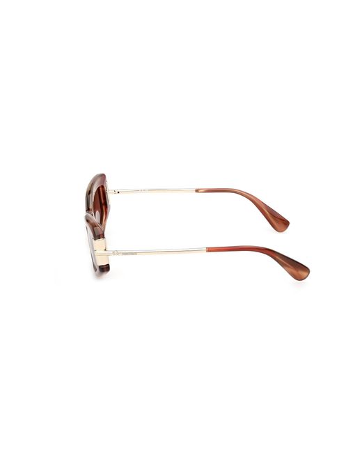 Max Mara Black Mm0189 68E Sunglasses Acetate Cat Eye Normal