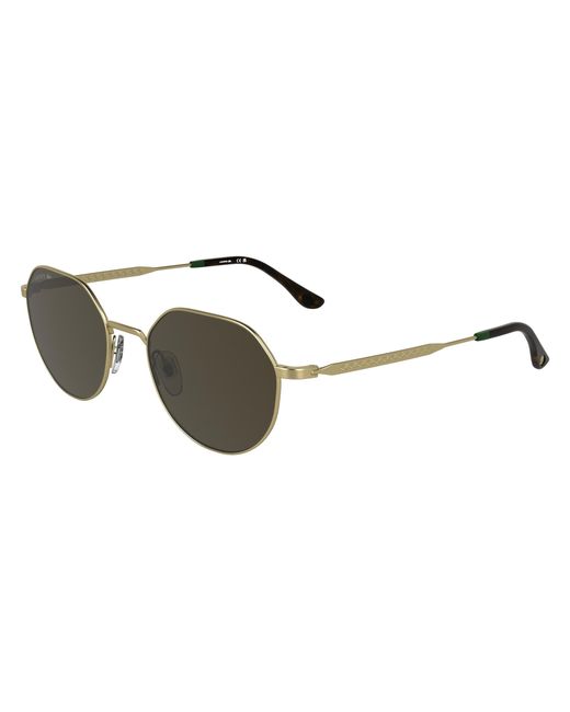 Lacoste Black L268S 710 Sunglasses Metal Squared Normal
