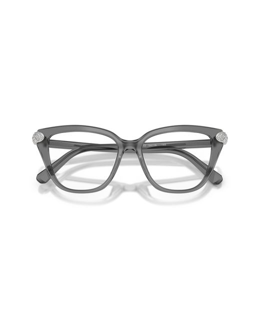 Swarovski Black Sk2045 1072 Optical Frames Acetate Cat Eye Normal