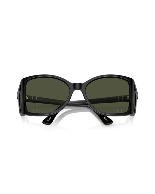 Persol Green Po0005 95/31 Sunglasses Acetate Squared Normal for men