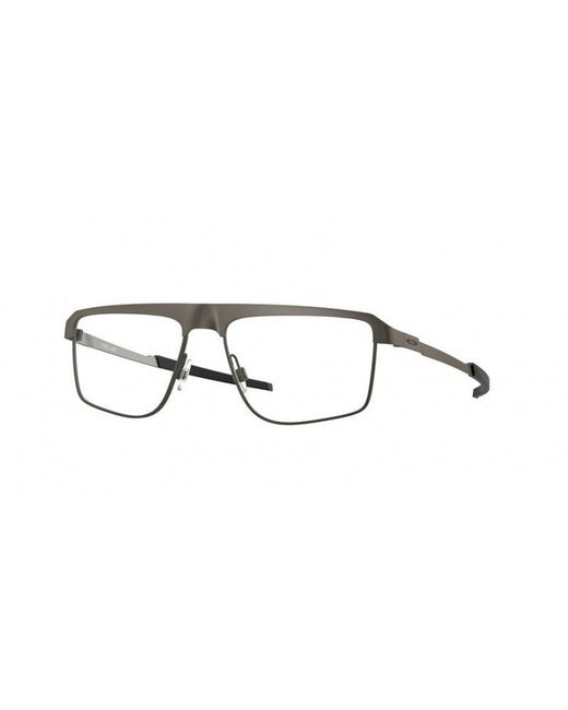 Oakley Black Ox3245 324502 Optical Frames Metal Squared for men