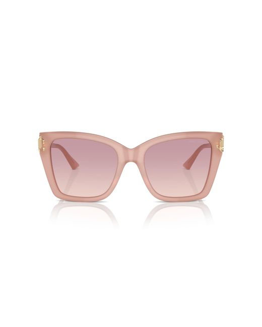 Jimmy Choo Black Jc5012 502768 Sunglasses Acetate Squared Normal Shaded
