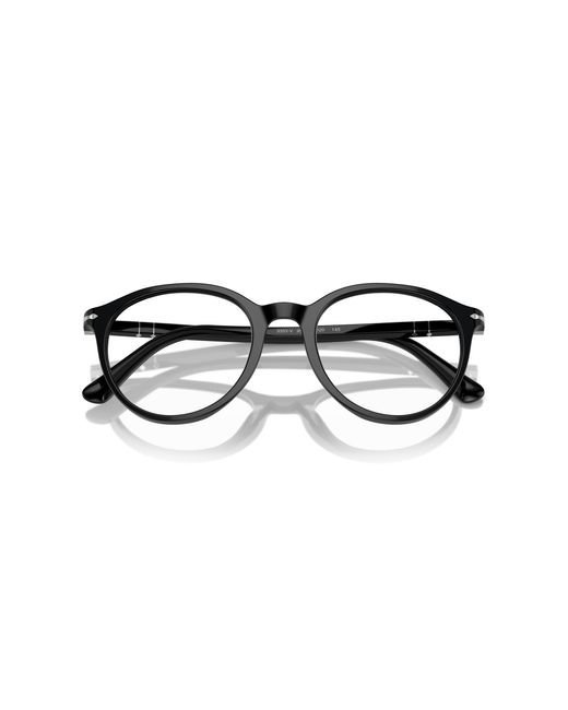 Persol Black Po3353V 95 Optical Frames Acetate Transparent Pantos Normal