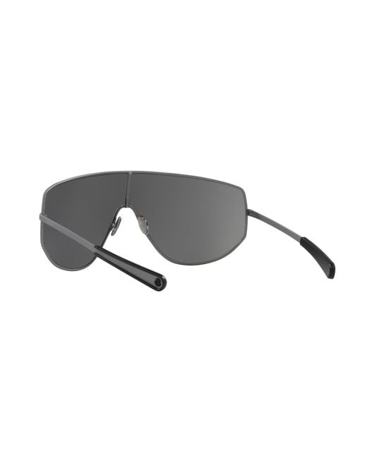 Moncler Black Me4011T Tanium 101687 Sunglasses Titanium Pilot Normal