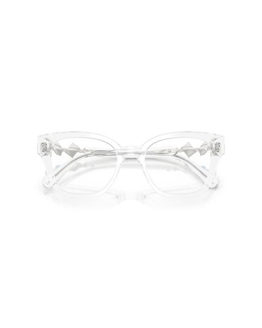 Swarovski Black Sk2048 1027 Optical Frames Acetate Squared Normal