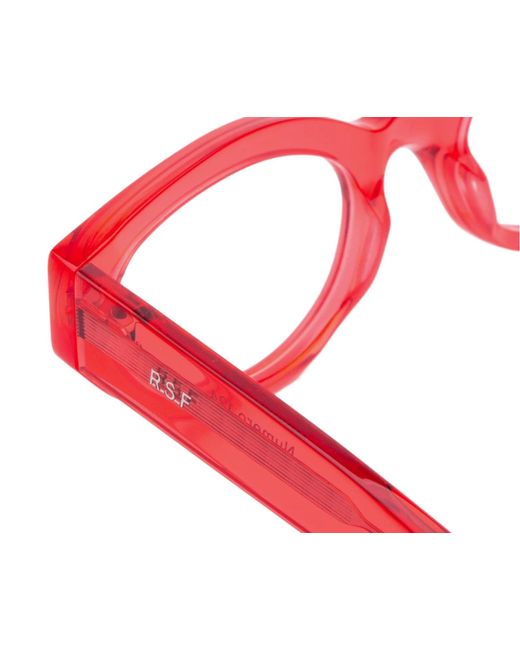 Retrosuperfuture Red S2B Numero 124 Light Optical Frames Acetate Cat Eye