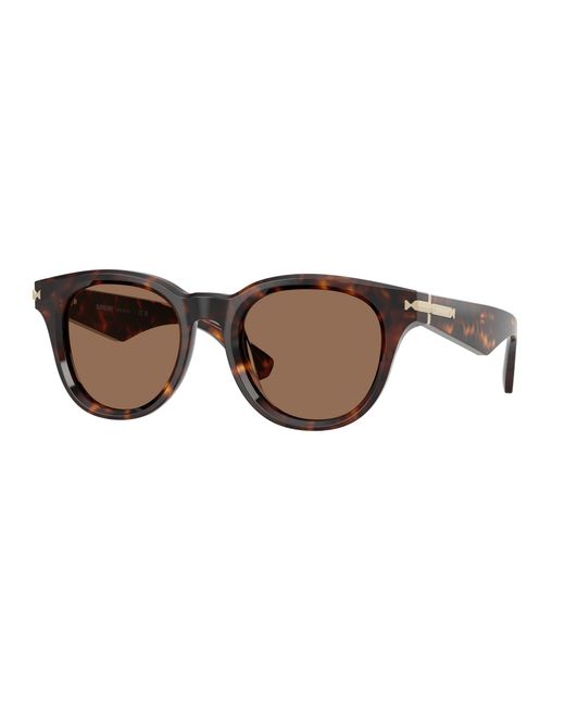 Burberry Black Be4439 300273 Sunglasses Acetate Round Normal for men