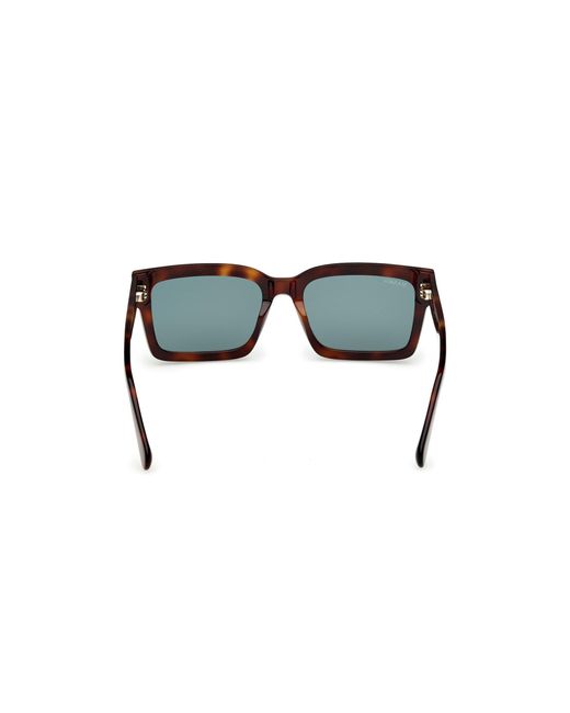 MAX&Co. Black Mo0132 52N Sunglasses Acetate Squared Normal