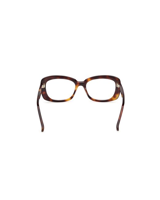 Max Mara Black Mm5211 052 Optical Frames Acetate Round Normal