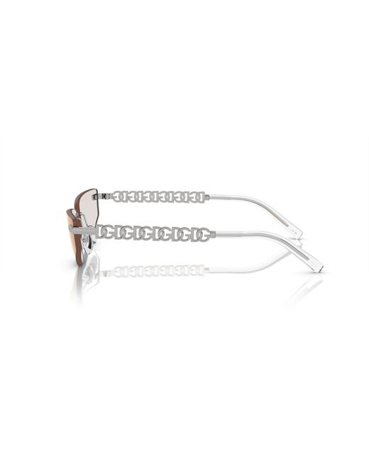 Dolce & Gabbana Black Dg2301 05/6Q Sunglasses Metal Squared Normal Mirror