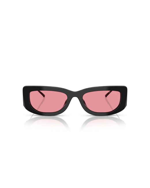 Prada Black Pr 14Ys 1Ab30L Sunglasses Acetate Squared Normal