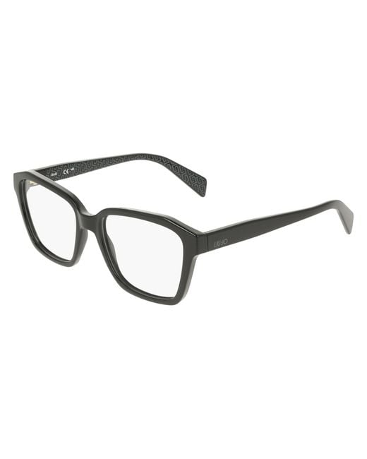 Liu Jo Black Lj2842 001 Optical Frames Bio-Injected Squared Normal