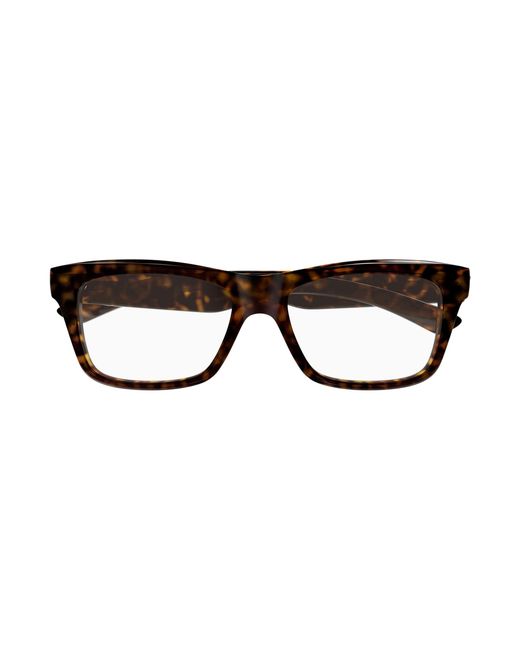 Balenciaga Black Bb0426O 002 Optical Frames Acetate Transparent Squared for men