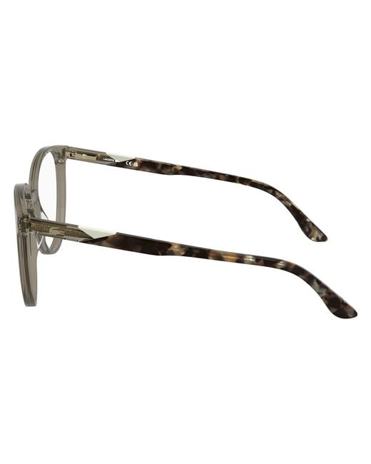 Lacoste Black L2987 038 Optical Frames Acetate Squared Normal