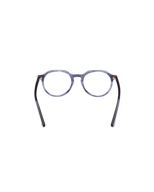 Web Black We5427 092 Optical Frames Acetate Round Normal for men