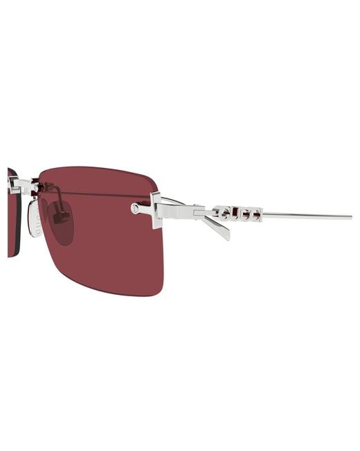Gucci Black Gg1941S 003 Sunglasses Metal Squared for men