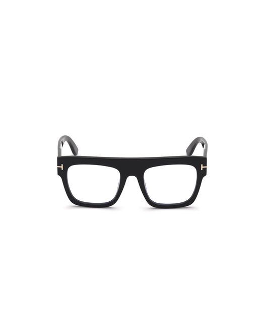 Tom Ford Black Ft0847 Renee 001 Sunglasses Acetate Clear Squared Normal
