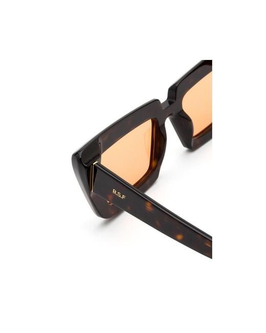 Retrosuperfuture Black 17M Coccodrillo Meteorite Sunglasses Acetate Squared Normal