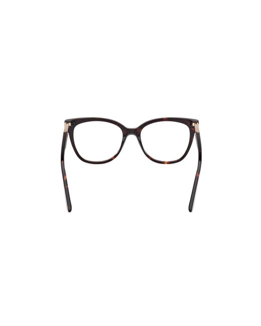 Guess Black Gu50197 052 Optical Frames Acetate Squared Normal