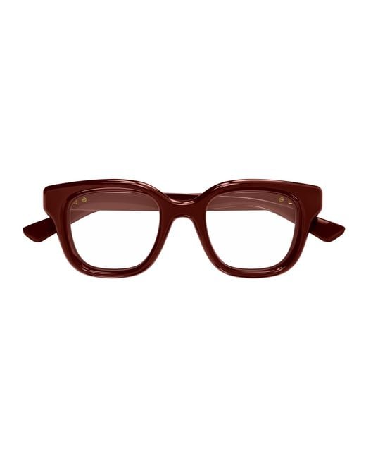 Gucci Black Gg1831O 007 Optical Frames Injected Transparent Squared
