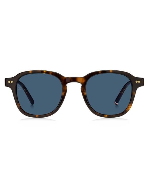 Tommy Hilfiger Black Th 2185/S 086/Ku Sunglasses Acetate Squared Normal for men