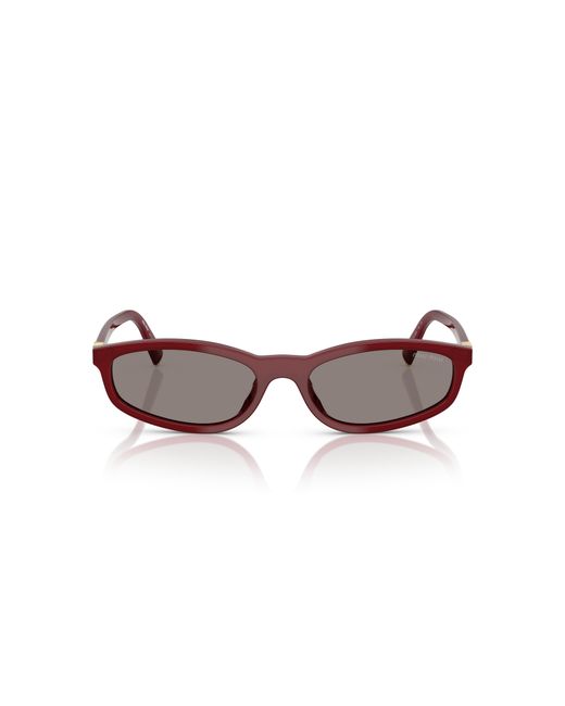 Miu Miu Black Mu A06S 21I80Q Sunglasses Acetate Geometric Normal