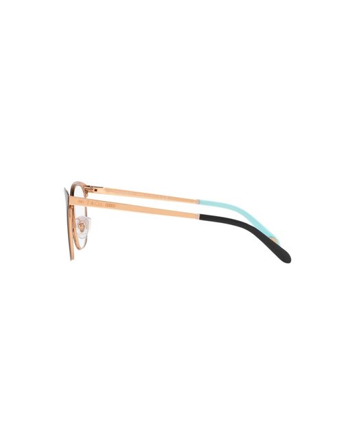 Tiffany & Co Black Tf1130 6127 Optical Frames Metal Squared Normal