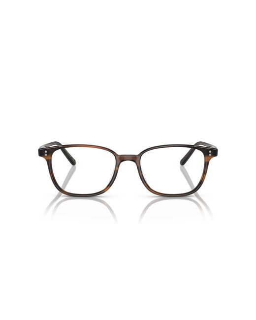 Oliver Peoples Black Ov5279U Maslon 1724 Optical Frames Acetate Transparent Squared Normal for men