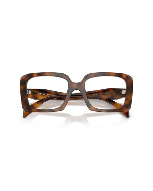 Prada Black Pr C09V 20D1O1 Optical Frames Acetate Pillow Normal