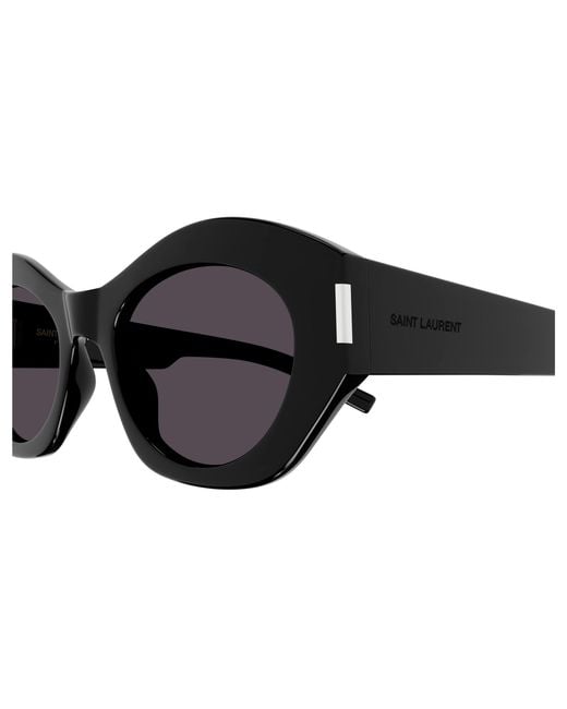 Saint Laurent Black Sl 639 001 Sunglasses Acetate Geometric