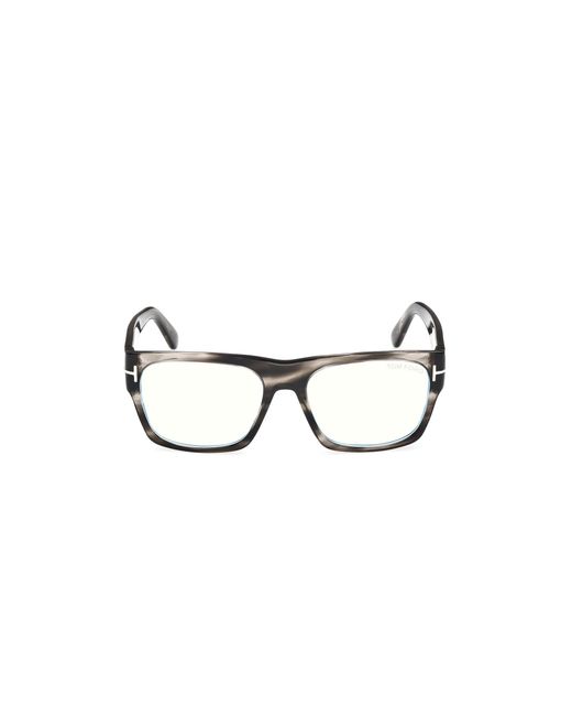 Tom Ford Black Ft6035-B 056 Optical Frames Acetate Squared Normal for men