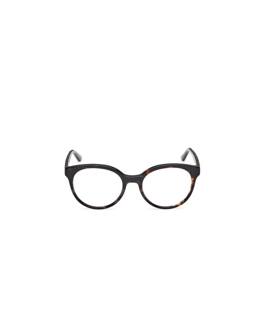 Guess Black Gu50270 052 Optical Frames Acetate Round Normal