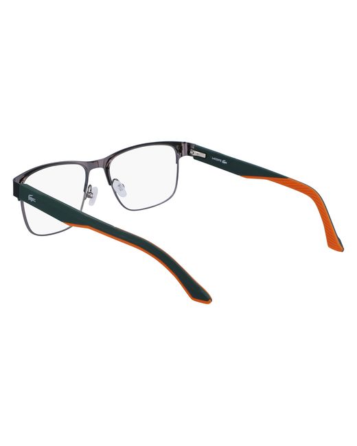 Lacoste Black L2291 318 Optical Frames Metal Squared Normal Normal for men