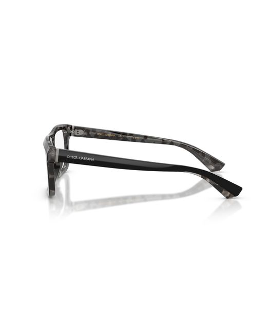 Dolce & Gabbana Black Dg3431 3403 Optical Frames Acetate Squared Normal for men