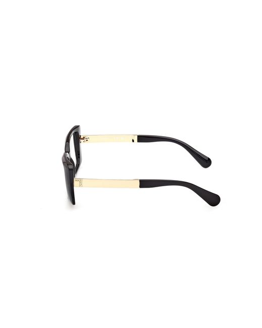 MAX&Co. Black Mo5177 001 Optical Frames Injected Squared Normal