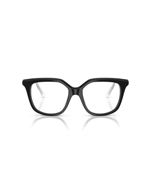 Swarovski Black Sk2059 1038 Optical Frames Acetate Transparent Squared Normal