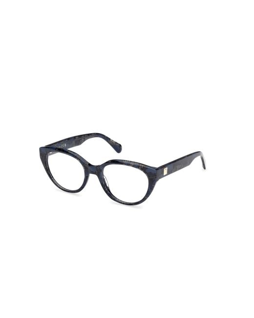 MAX&Co. Black Mo5205 092 Optical Frames Acetate Cat Eye Normal