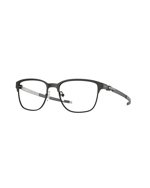 Oakley Black Ox3248 Seller 324801 Optical Frames Metal Transparent Squared Normal for men