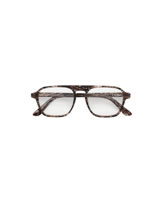 Retrosuperfuture Black Gvv Numero 142 Strambo Optical Frames Acetate Squared